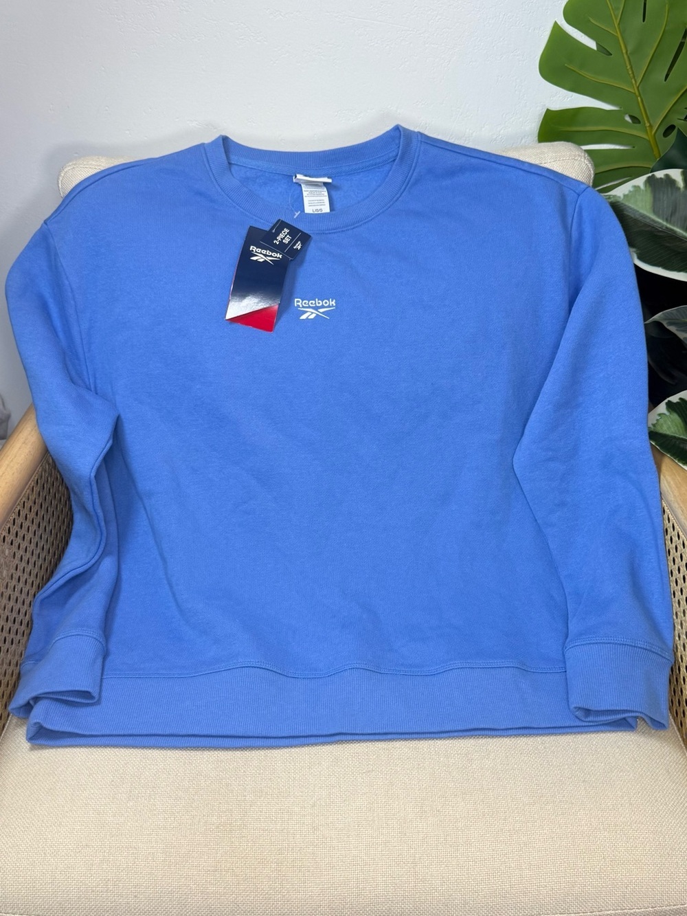 NWT Reebok To The Core Crewneck Size large